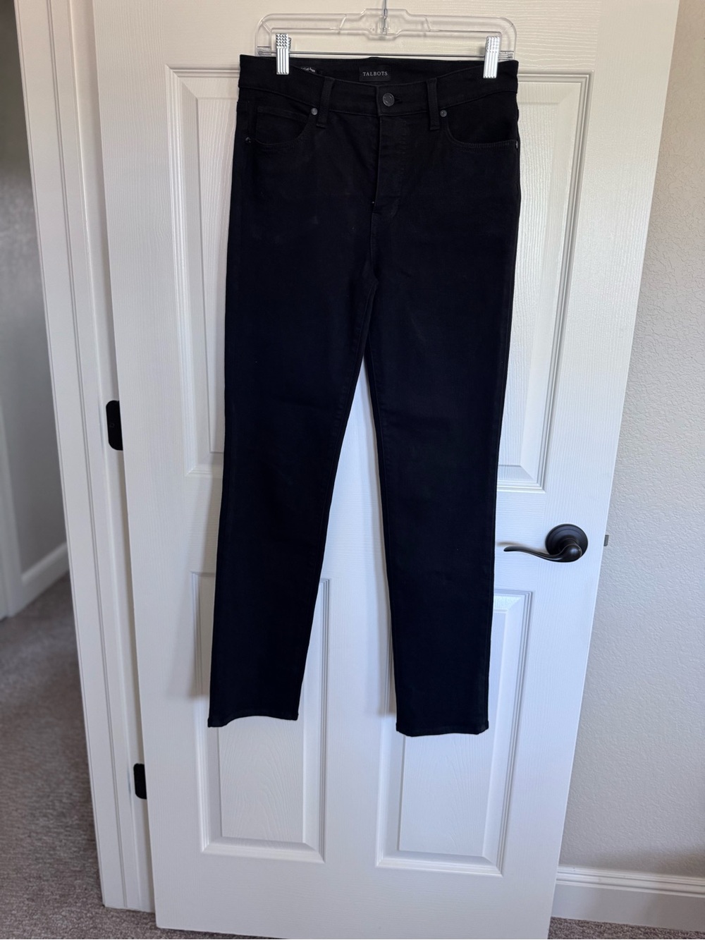 Talbots Black Women's Straight legJeans